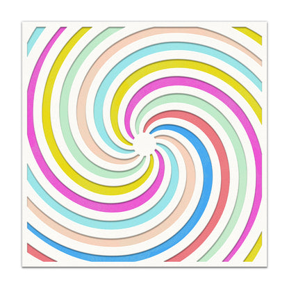 Decorative Rotating Background Frame Cutting Dies