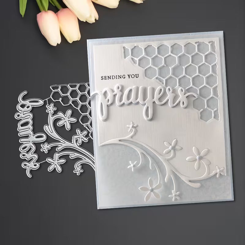 Honeycomb Floral Metal Cutting Dies