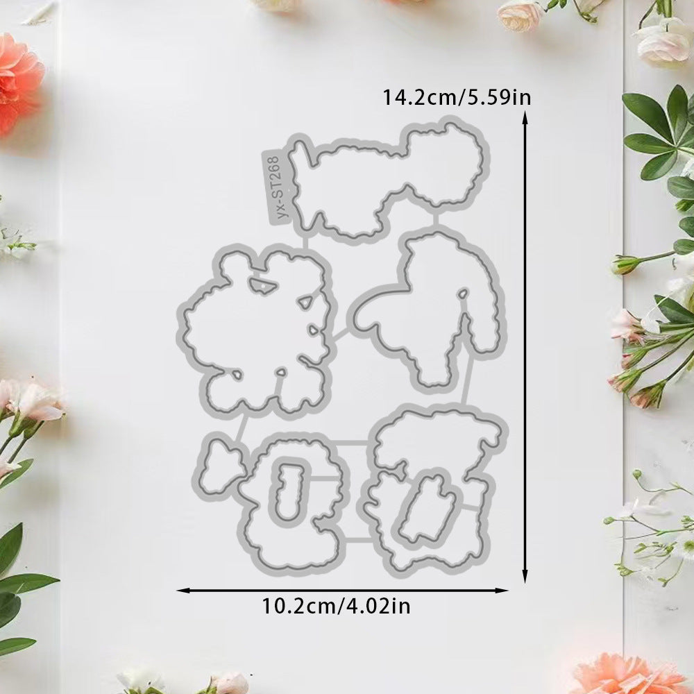 Cute Duck Dies & Stamps Set