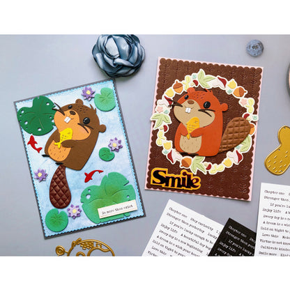 Cute Castor Metal Cutting Dies