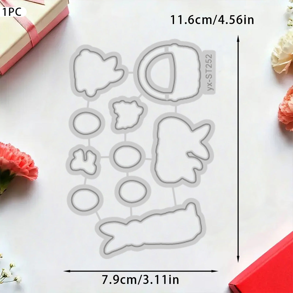 Easter Bunny Dies & Stamps Set