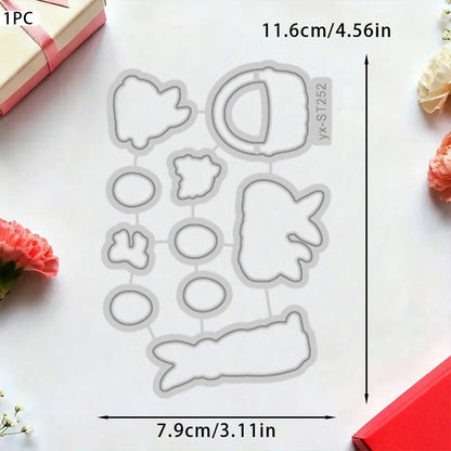 Easter Bunny Dies & Stamps Set