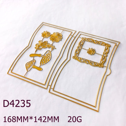 Cute Book Pages Metal Cutting Dies