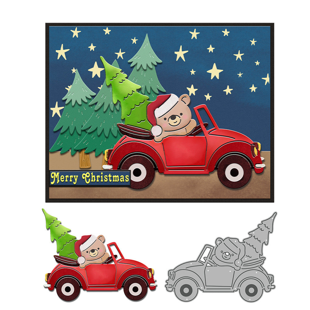Christmas Car Metal Cutting Dies