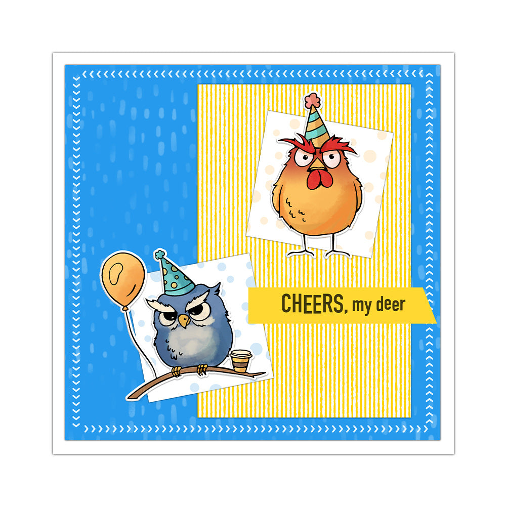 Party Animals Dies & Stamps Set