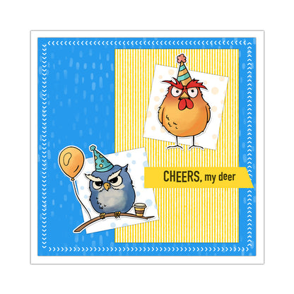 Party Animals Dies & Stamps Set