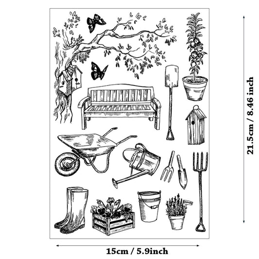 Gardening Series Clear Stamps