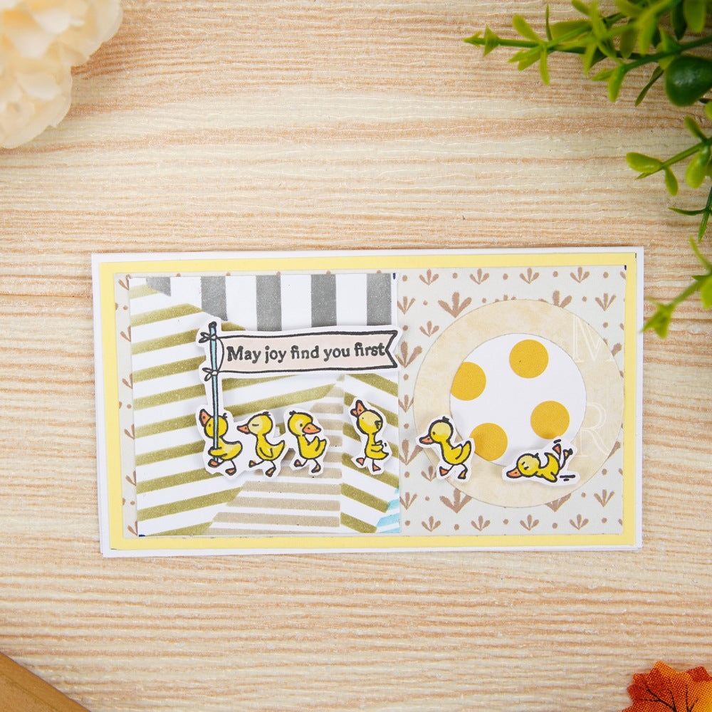 Easter Eggs and Ducklings Clear Stamps