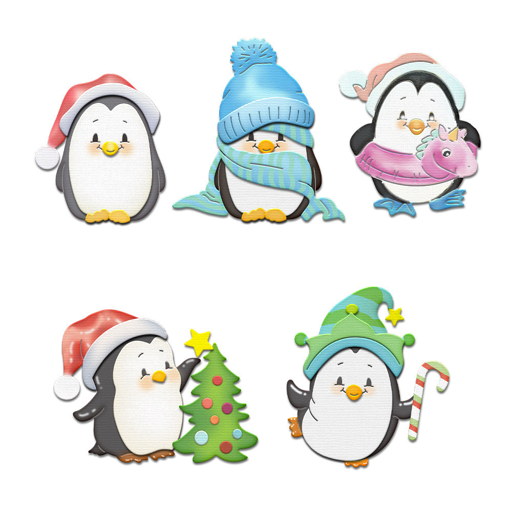 Christmas Penguin Metal Cutting Dies