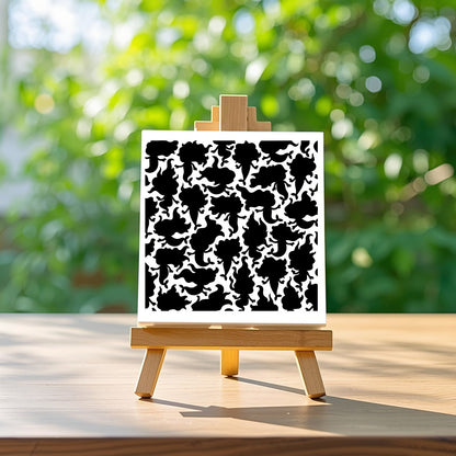 Mermaid Pattern DIY Painting Hollow Stencil