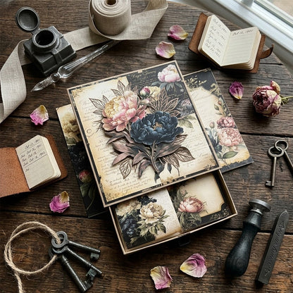 A5 Beautiful Flowers Journal Scrapbook Paper