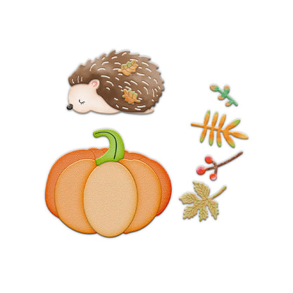 Hedgehog Pumpkin Metal Cutting Dies