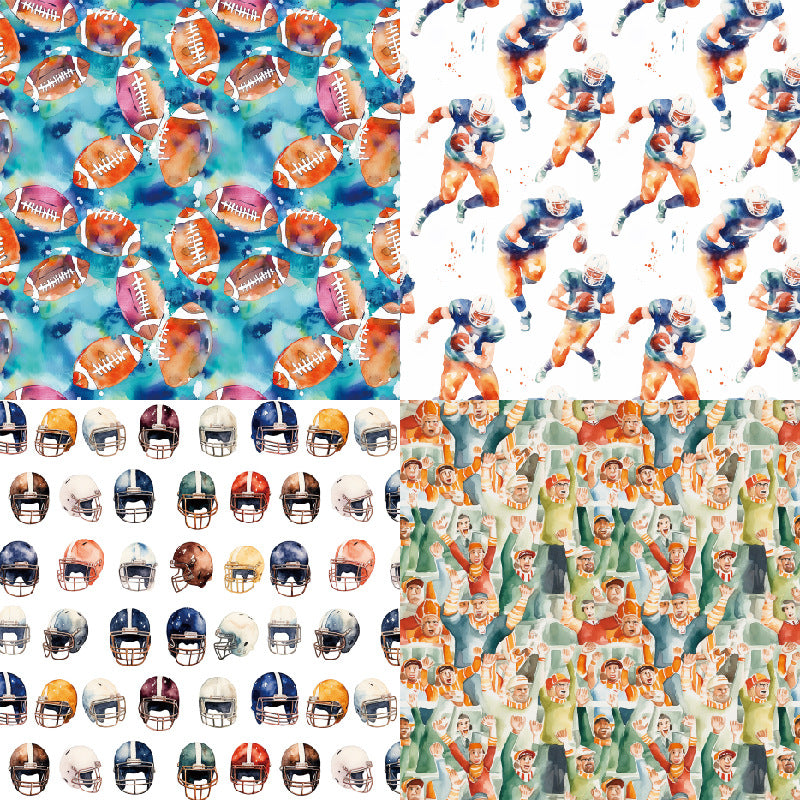 24PCS 6" Game Scrapbook Paper & Cardstock