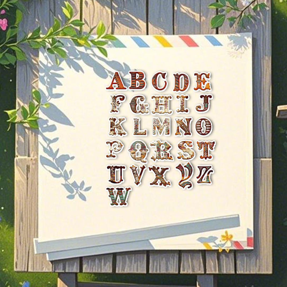 English Letters Metal Cutting Dies