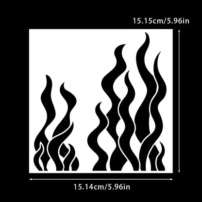 Seaweed Pattern DIY Painting Hollow Stencil