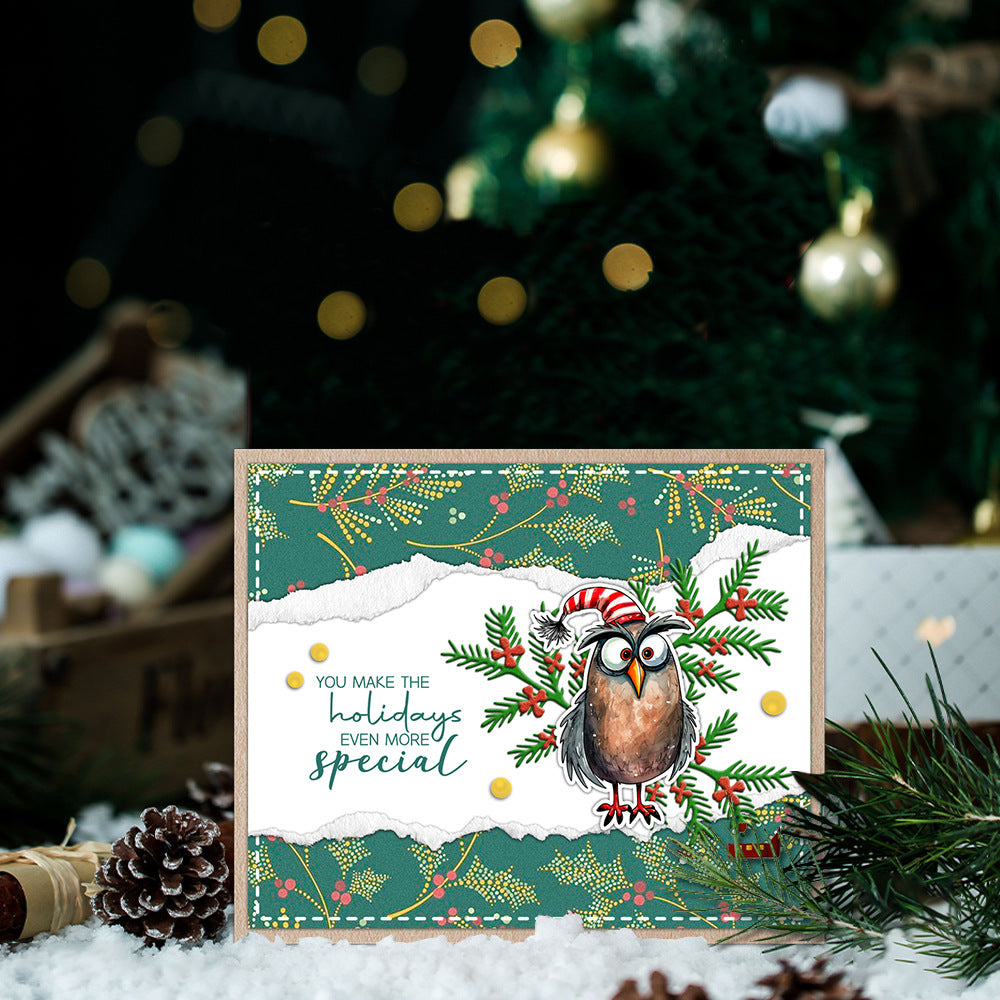 Christmas Owls Dies & Stamps Set