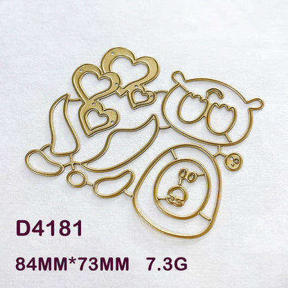 Valentines Otter Metal Cutting Dies