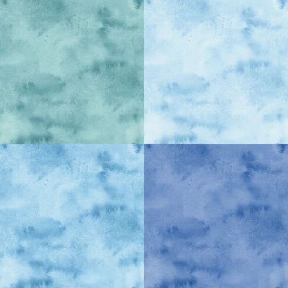 24PCS 6" Frost Realm Scrapbook Paper & Cardstock