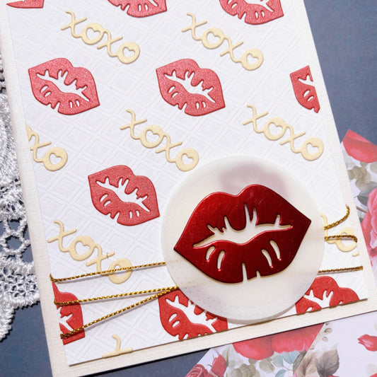 Lips and "XOXO" Metal Cutting Dies