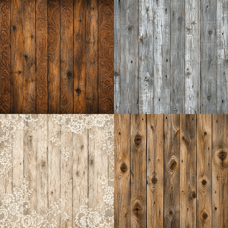24PCS 6" Plank Scrapbook Paper & Cardstock