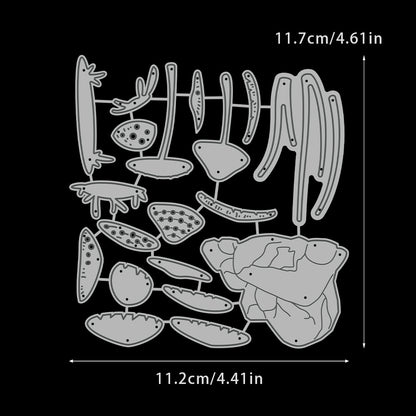 Plant Mushrooms Metal Cutting Dies