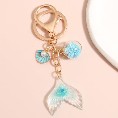 Ocean Mermaid Keychain