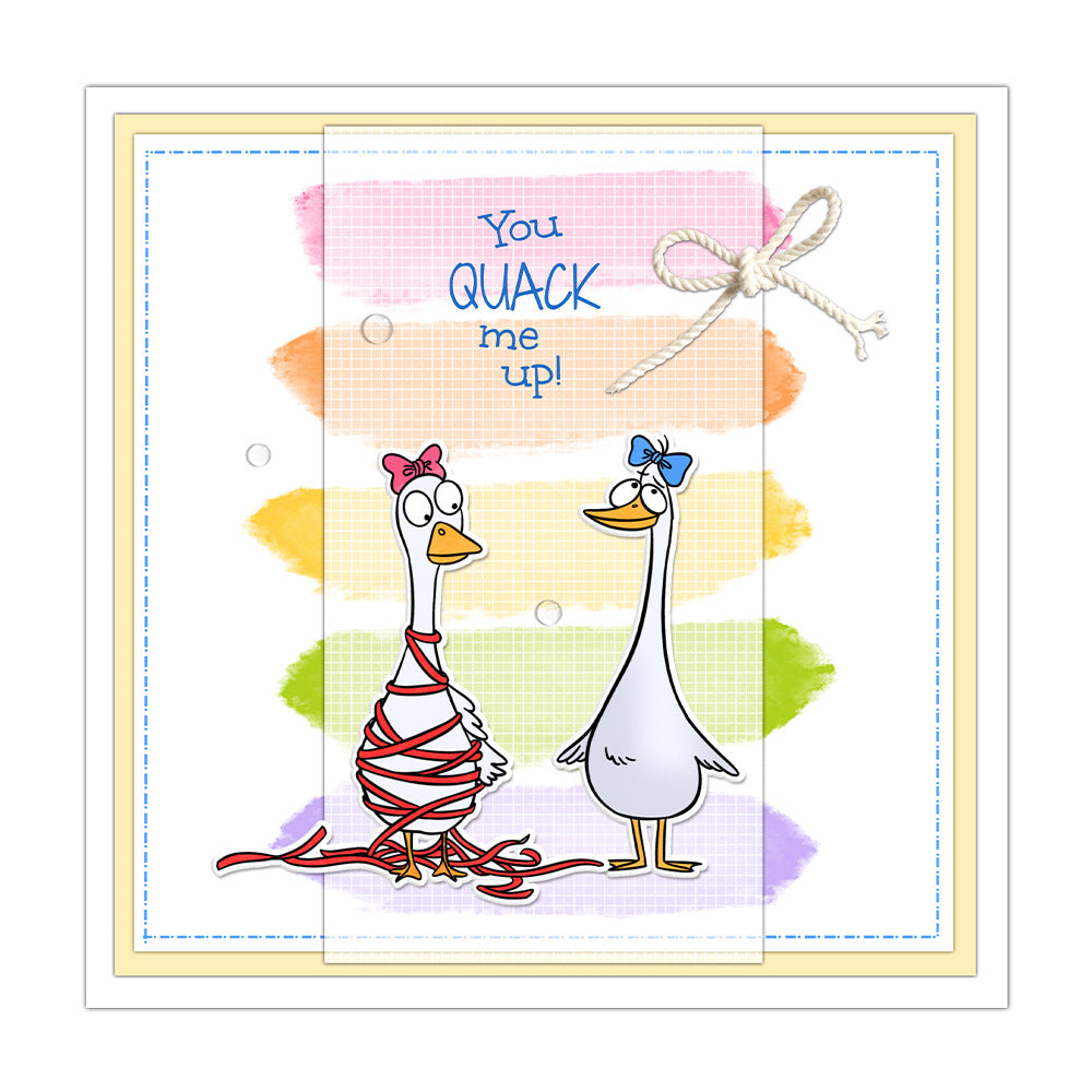 Funny Geese Dies & Stamps Set