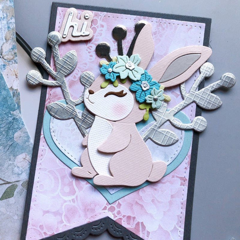 Cute Little Bunny Metal Cutting Dies