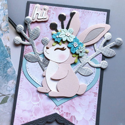 Cute Little Bunny Metal Cutting Dies