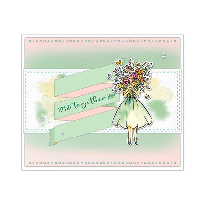 Girl's Daily Life Clear Stamps