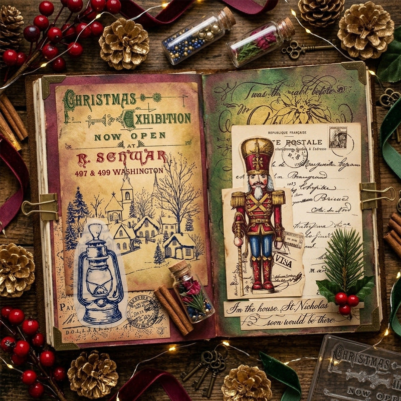 Christmas Series DIY Decorative Journal Clear Stamps