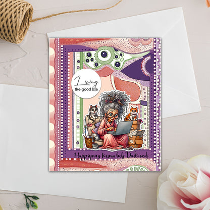 Fashionable Granny Clear Stamps