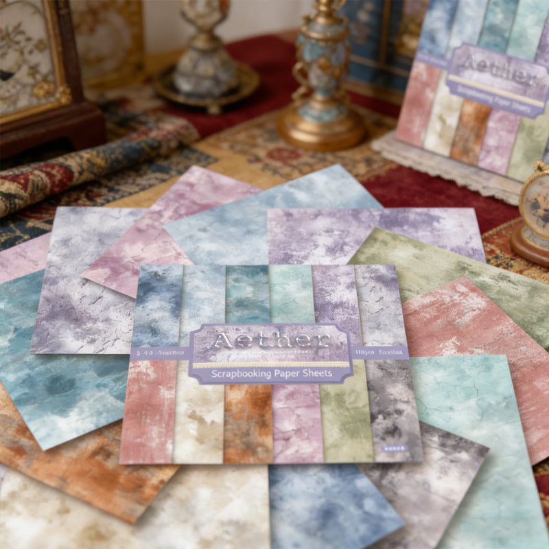 24PCS 6" Aether Scrapbook Paper & Cardstock