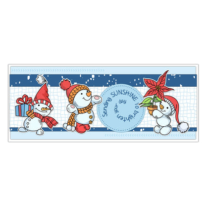 Happy Snowman Dies & Stamps Set