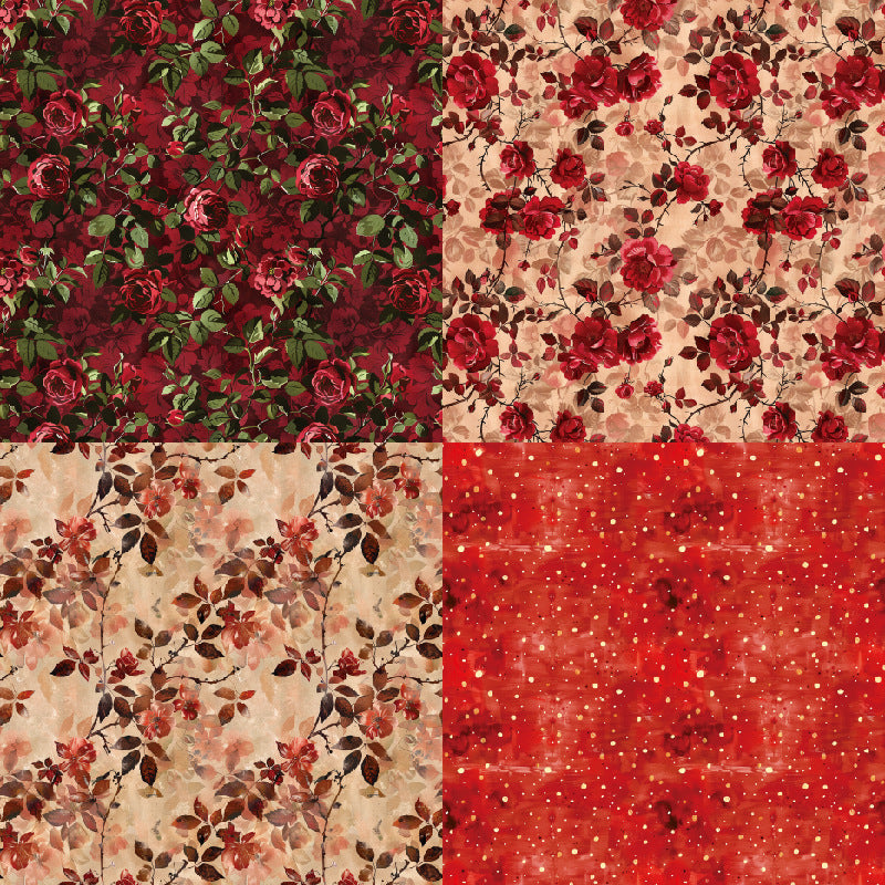24PCS 6" Rosetta Scrapbook Paper & Cardstock