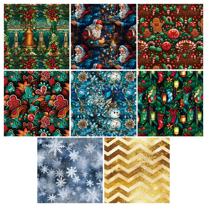 24PCS 6" Gloria Scrapbook Paper & Cardstock