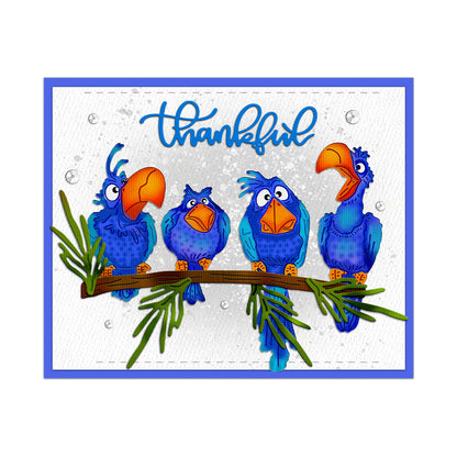 Cute Little Birds Metal Cutting Dies