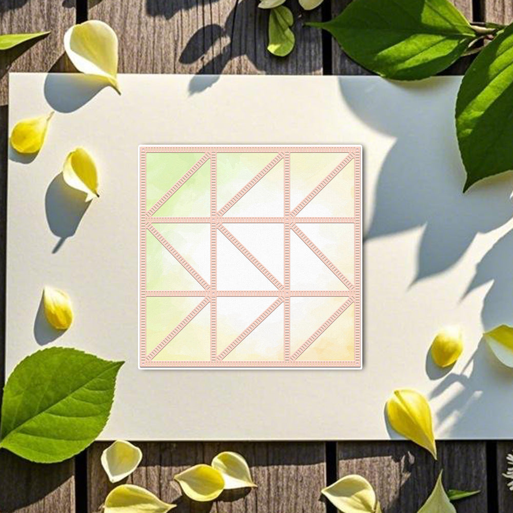 Decorative Grid Background Board Metal Cutting Dies
