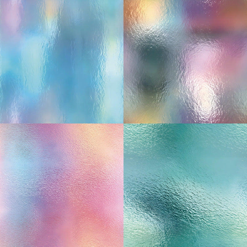 24PCS 6" Iridescent Hue Scrapbook Paper & Cardstock