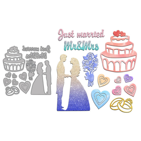 Wedding Theme Metal Cutting Dies
