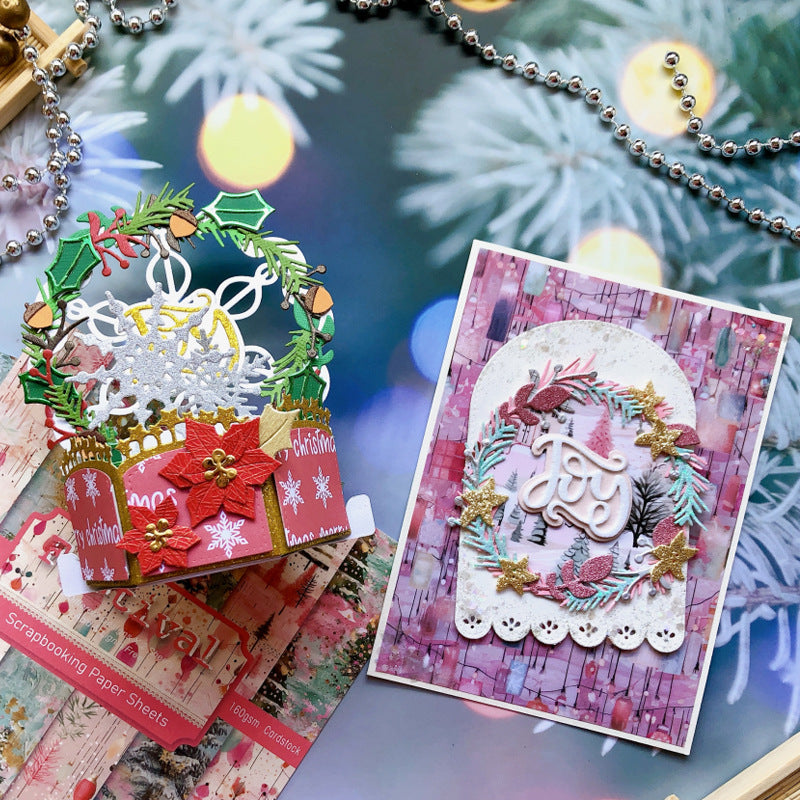 Christmas Wreath Metal Cutting Dies