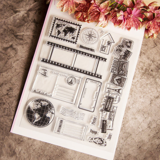 Travel Series Clear Stamps