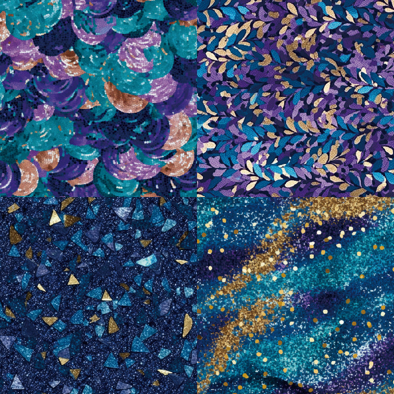 24PCS 6" Moonlight Scrapbook Paper & Cardstock
