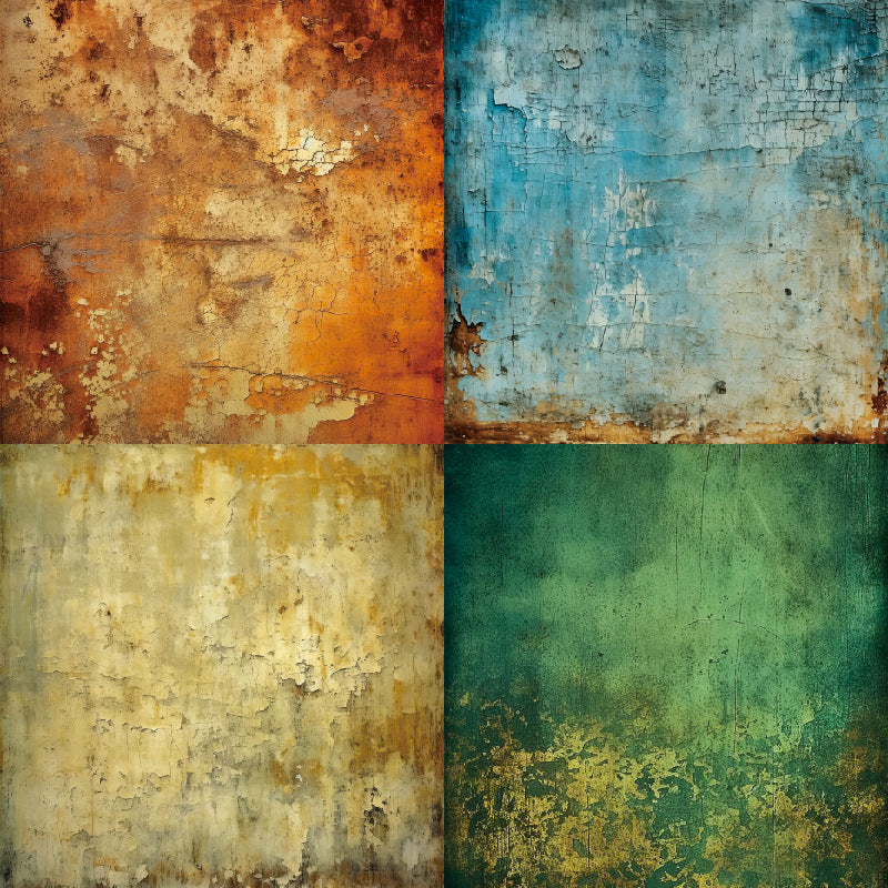 24PCS 6" Patina Scrapbook Paper & Cardstock