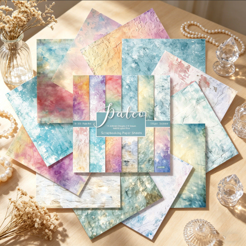 24PCS 6" Gilding Scrapbook Paper & Cardstock