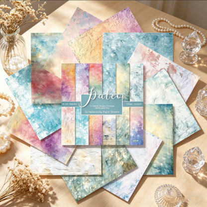 24PCS 6" Gilding Scrapbook Paper & Cardstock