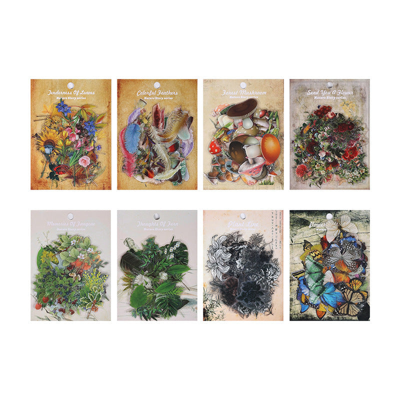 Nature DIY Scrapbooking Stickers