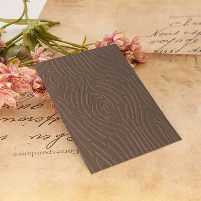 Tree Pattern Background Plastic Embossing Folder