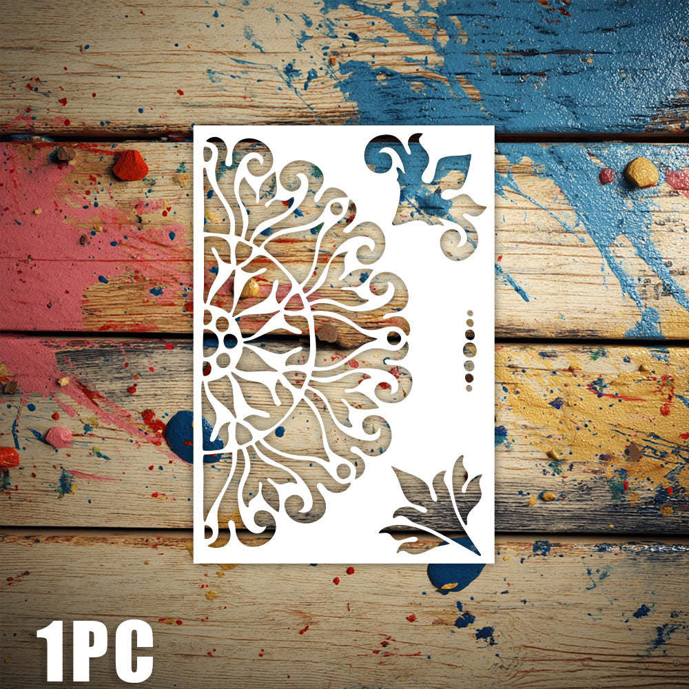 Printed Pattern DIY Painting Hollow Stencil
