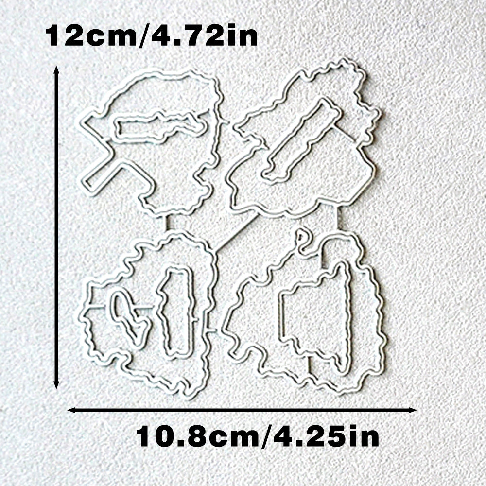 Warm Autumn Cabin Dies & Stamps Set